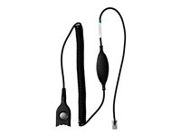 Sennheiser CHS 01 - Câble pour casque micro - EasyDisconnect prise pour RJ-9 prise - pour Sennheiser UI 720 Passive Universal Interface, UI 730 Passive Universal Interface 1000842
