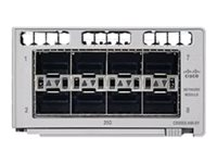 Cisco Meraki - Module d'extension - Gigabit Ethernet / 10Gb Ethernet / 25Gb Ethernet SFP28 x 8 C9300X-NM-8Y-M